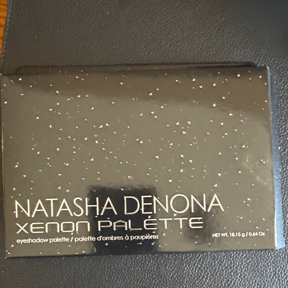 Natasha Denona Xenon Palette - Black with Silver Accents